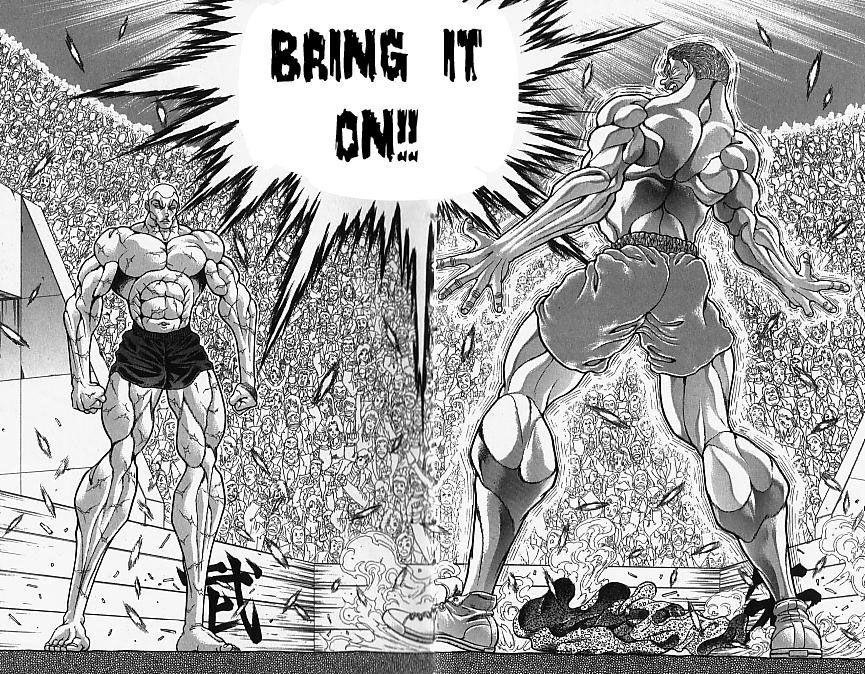 Baki - Vol.17 Chapter 147 : Confrontation Of Raging Bulls!!