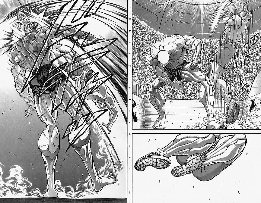 Baki - Vol.17 Chapter 147 : Confrontation Of Raging Bulls!!