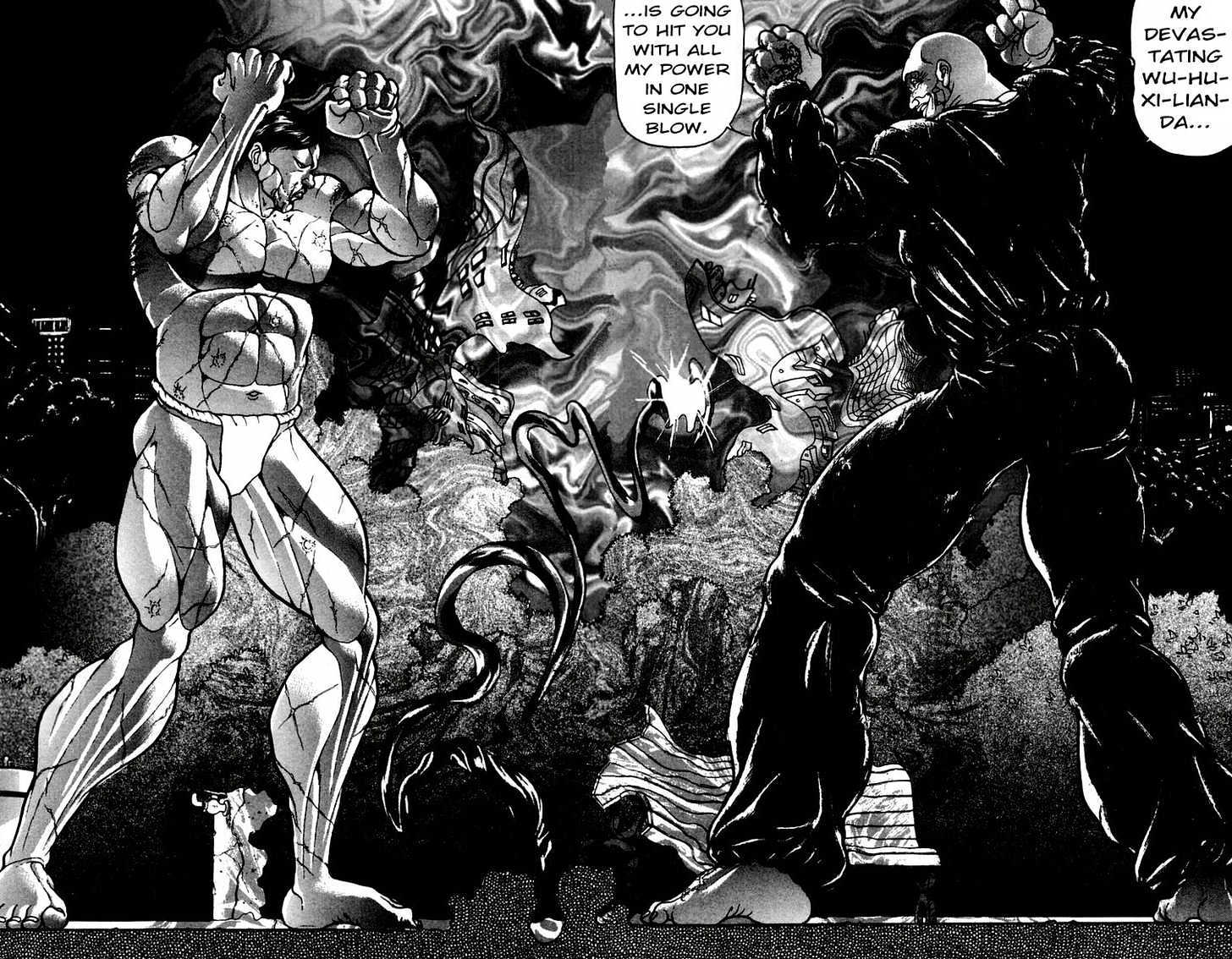 Baki - Vol.4 Chapter 32 : The God Of Destruction