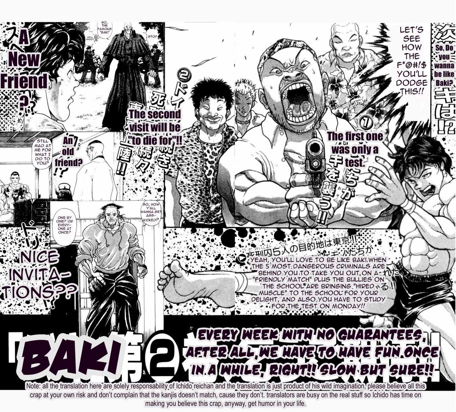 Baki - Vol.1 Chapter 7 : The Dark Arts