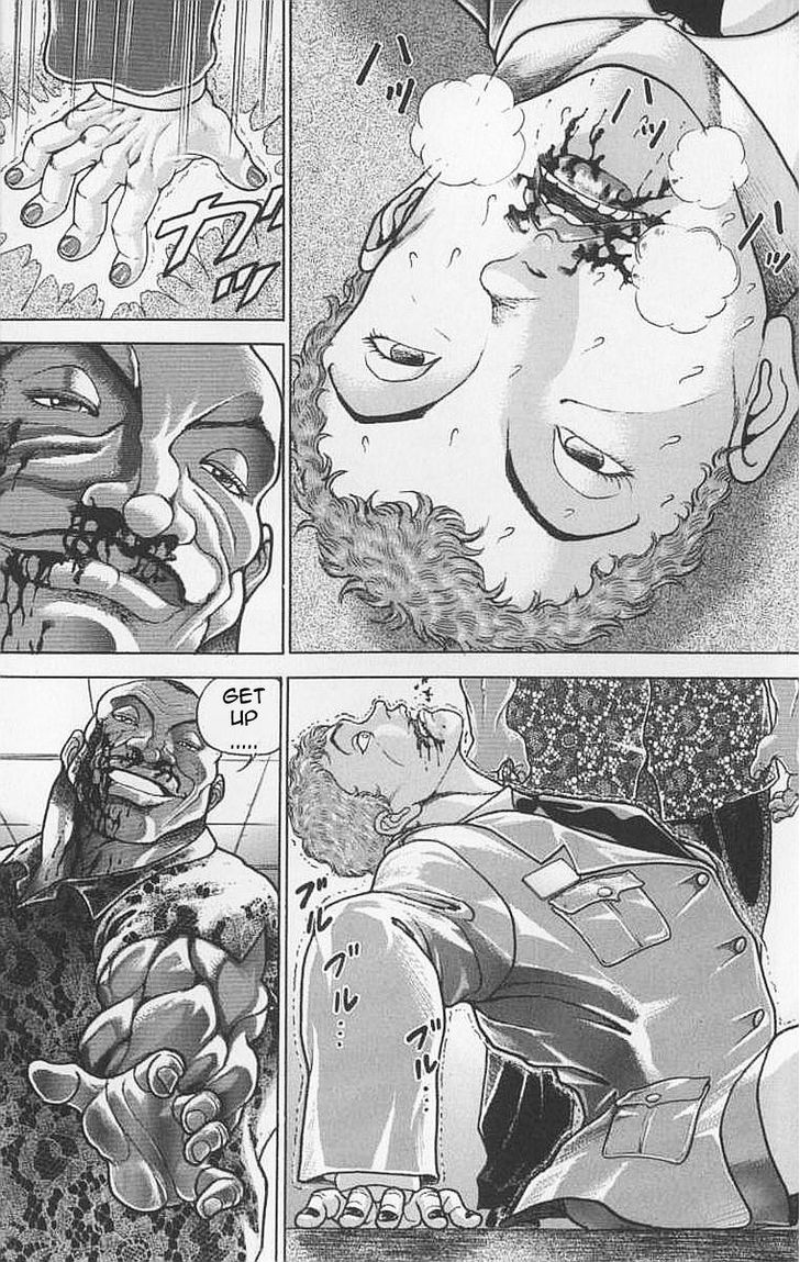 Baki - Vol.12 Chapter 100 : Fight To Death Behind Closed Doors