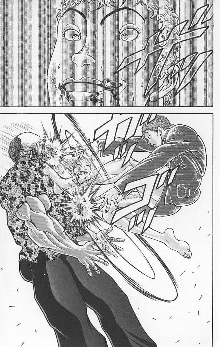 Baki - Vol.12 Chapter 100 : Fight To Death Behind Closed Doors