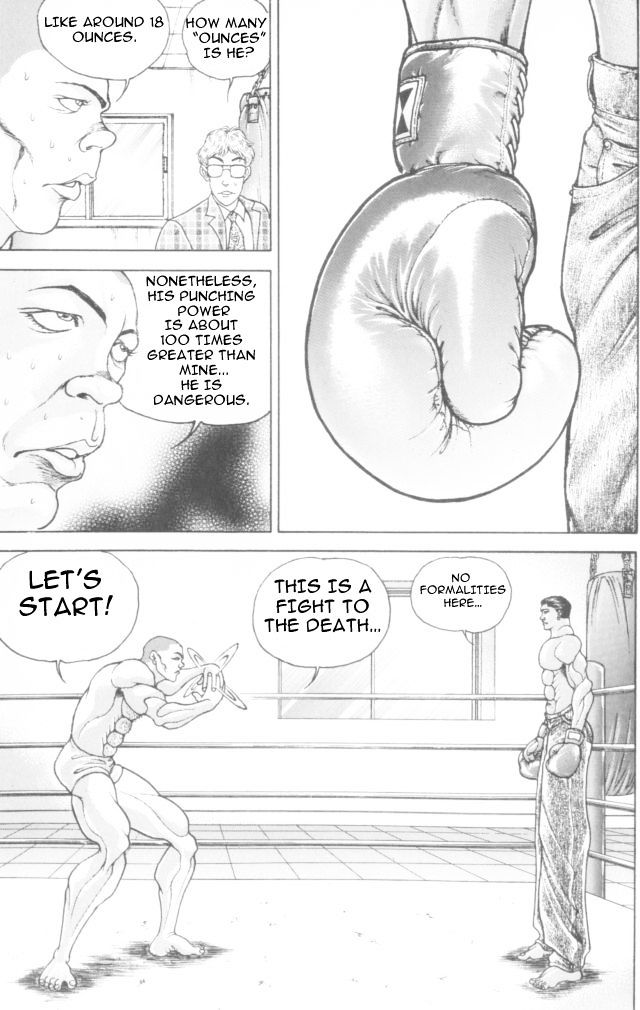 Baki - Vol.18 Chapter 160 : An Enemy Called Death