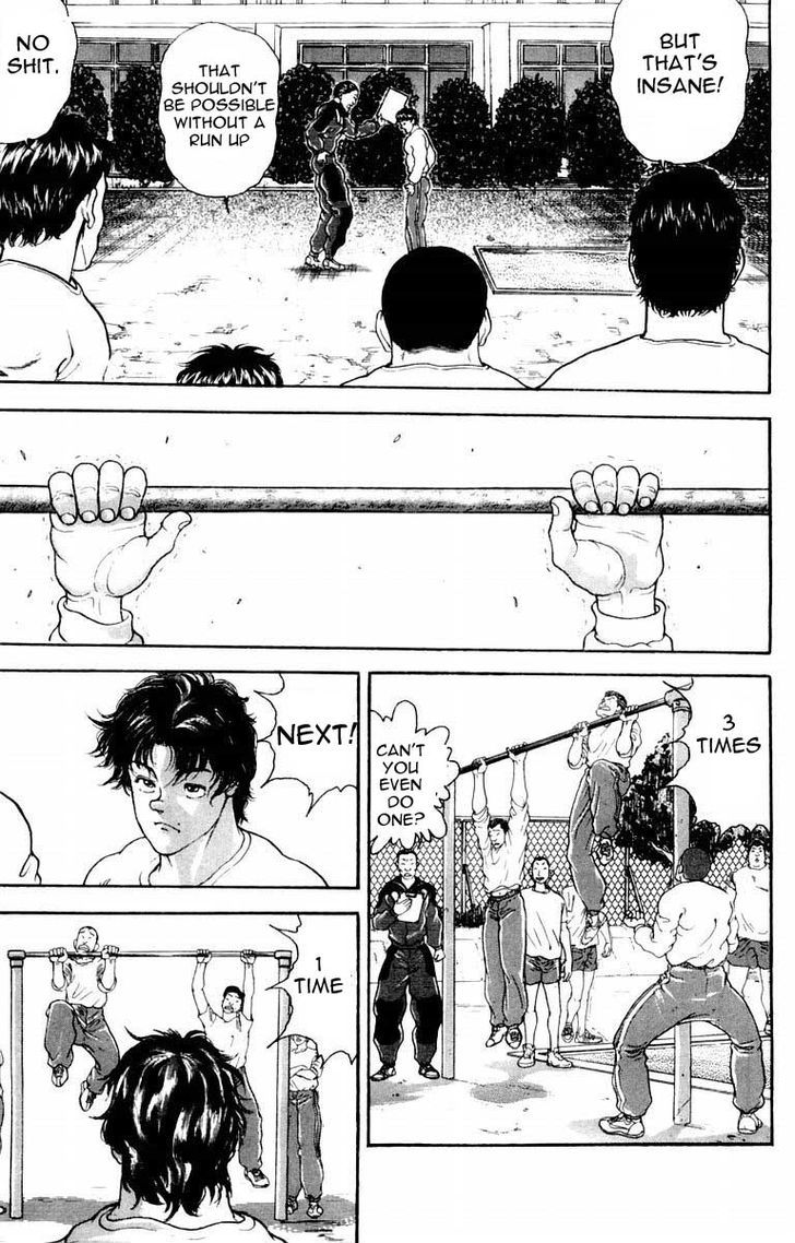 Baki - Vol.3 Chapter 17 : Fitness Test