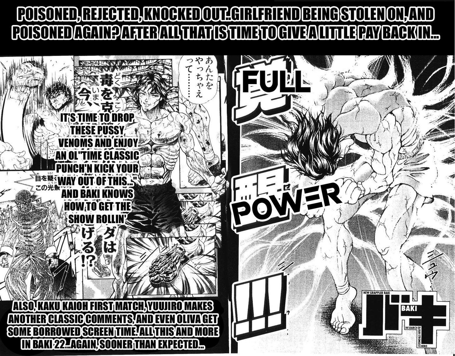 Baki - Vol.21 Chapter 187 : Distracted!