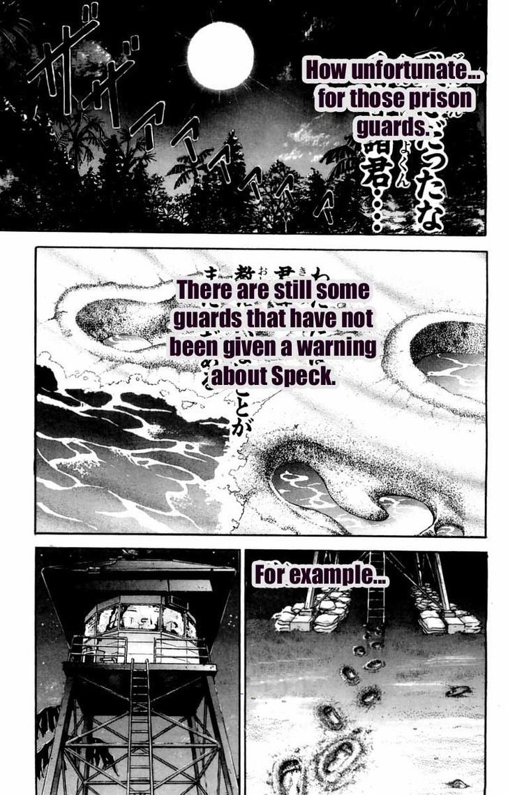 Baki - Vol.1 Chapter 5 : From America: Speck