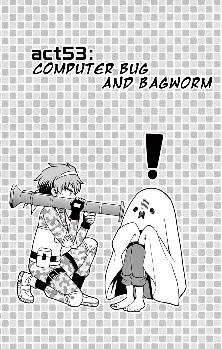 Tenshi To Akuto!! - Chapter 53: Computer Bug And Bagworm