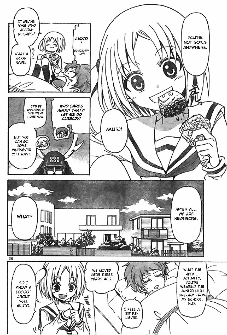 Tenshi To Akuto!! - Chapter 1 : The Young Girl And Akuto