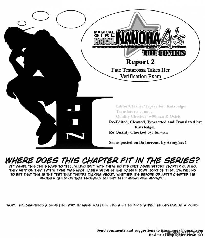 Mahou Shoujo Lyrical Nanoha A's - Chapter 3