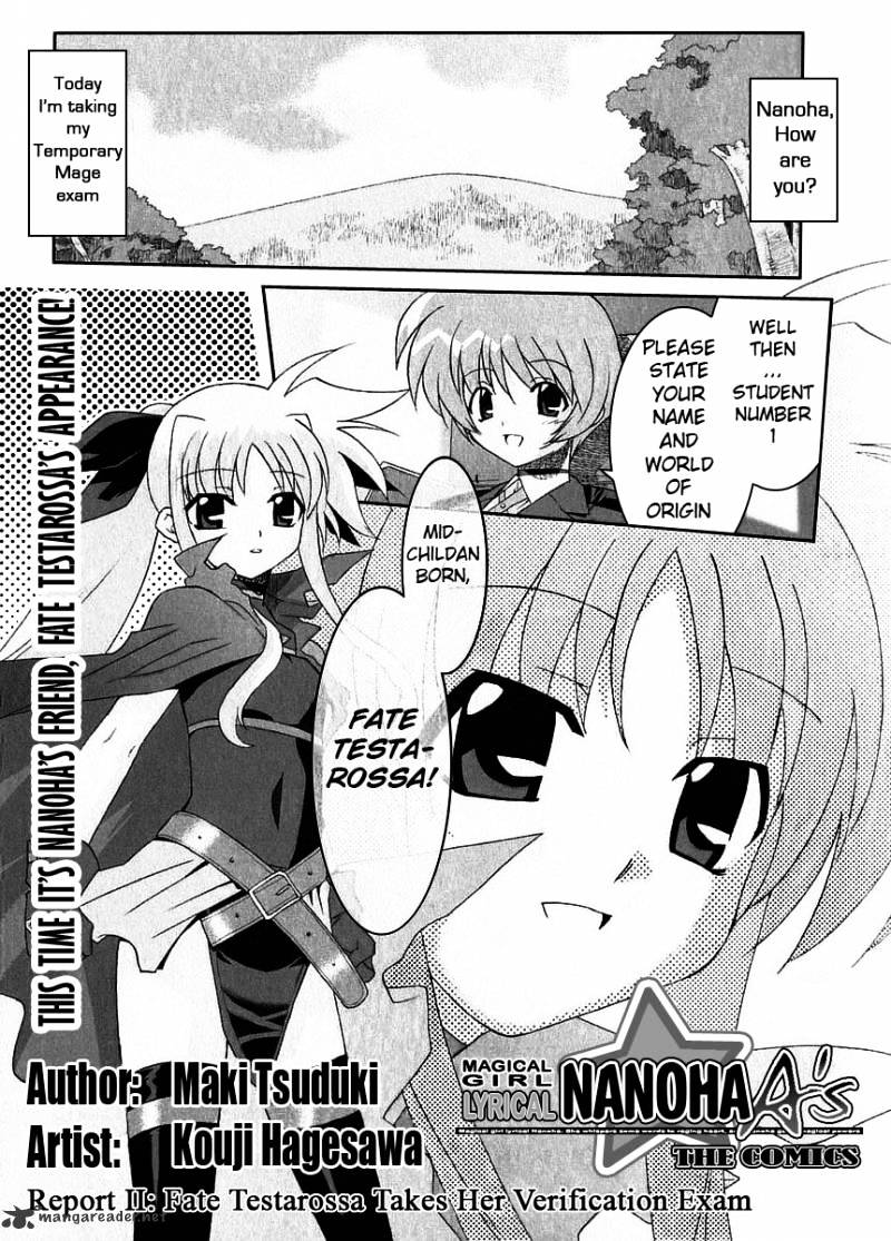 Mahou Shoujo Lyrical Nanoha A's - Chapter 3