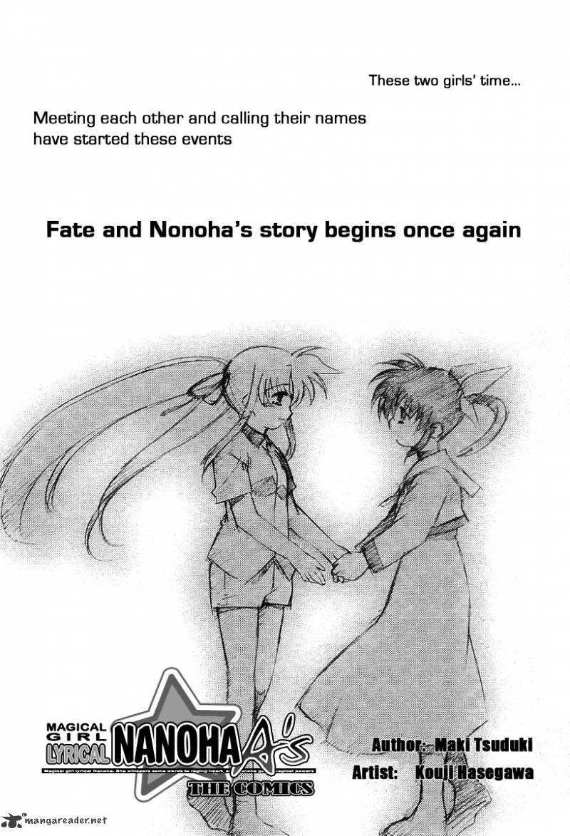 Mahou Shoujo Lyrical Nanoha A's - Chapter 1