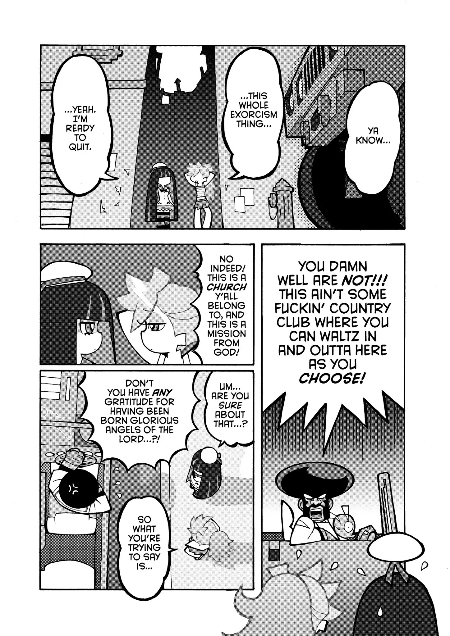 Panty & Stocking With Garterbelt - Chapter 8: Killing Me Hard