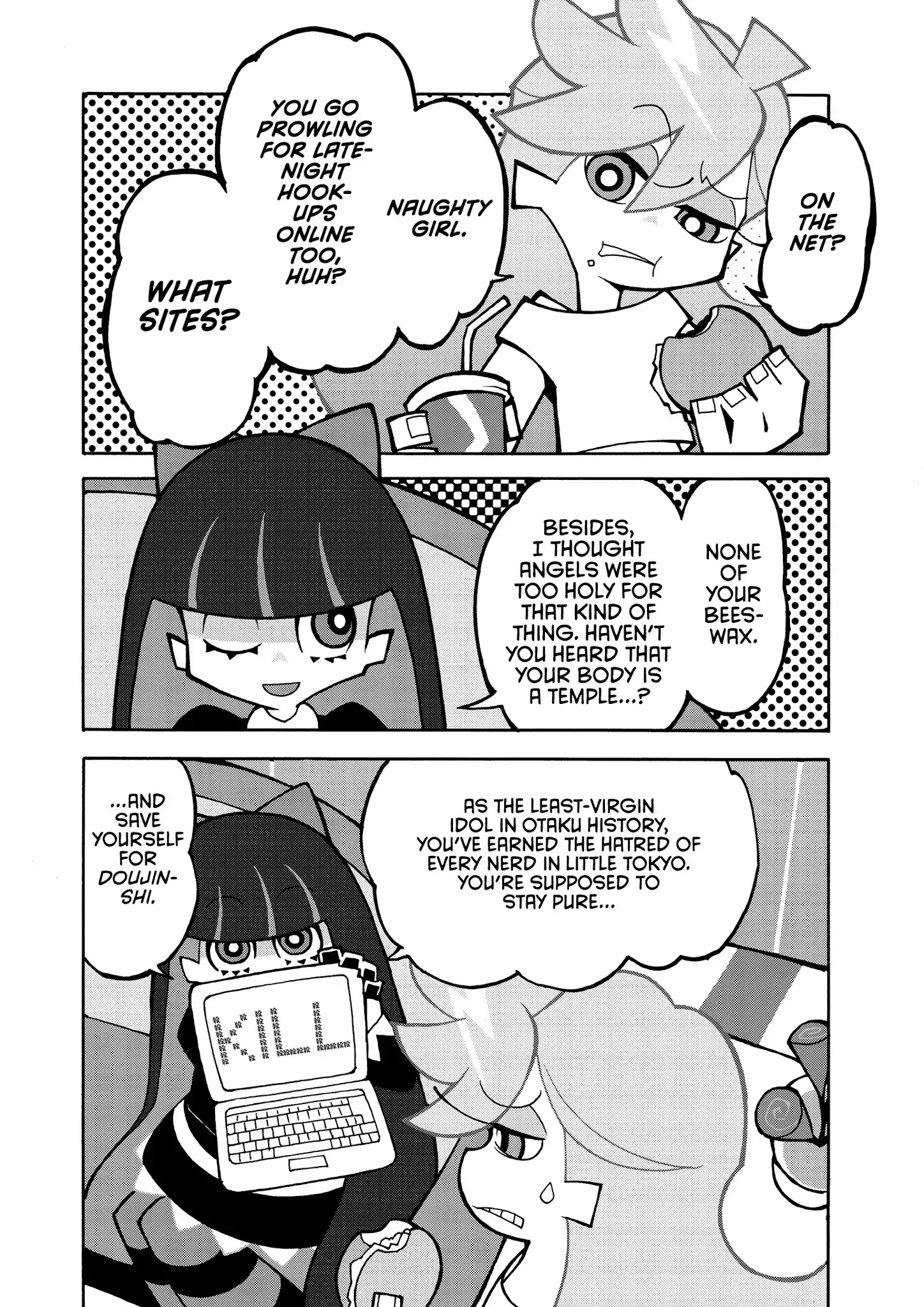 Panty & Stocking With Garterbelt - Chapter 2: Veri Colori Di Un Ero