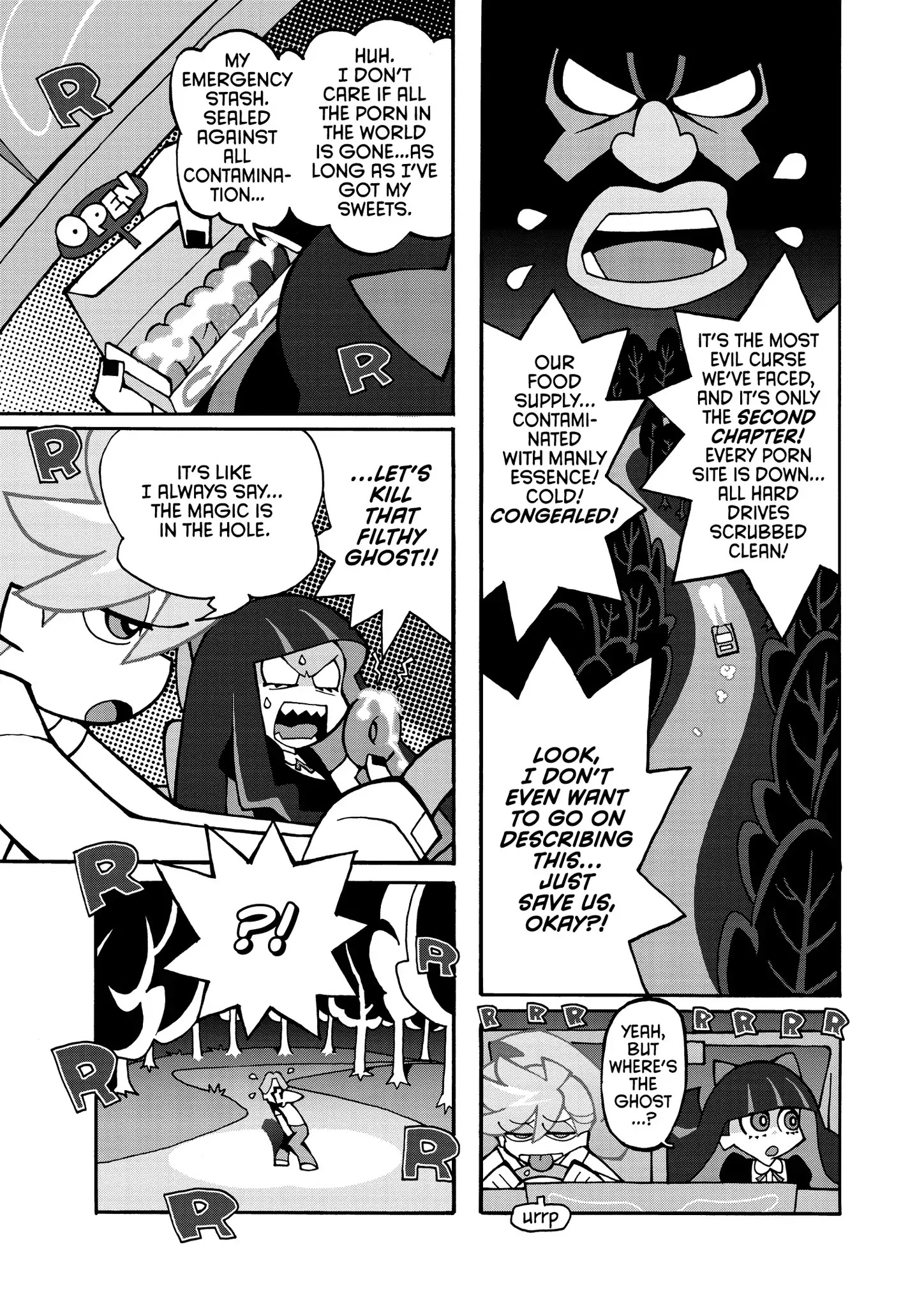 Panty & Stocking With Garterbelt - Chapter 2: Veri Colori Di Un Ero