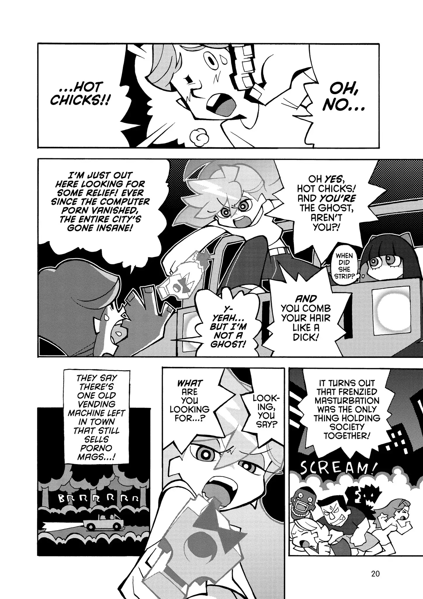 Panty & Stocking With Garterbelt - Chapter 2: Veri Colori Di Un Ero