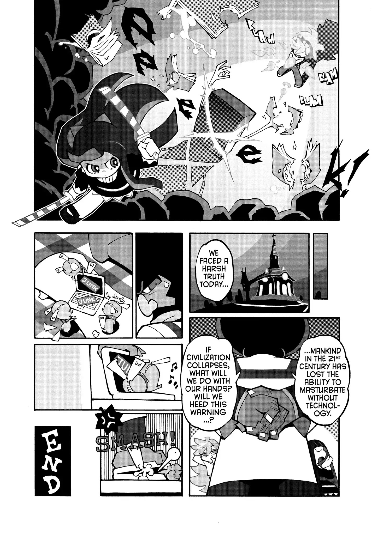 Panty & Stocking With Garterbelt - Chapter 2: Veri Colori Di Un Ero