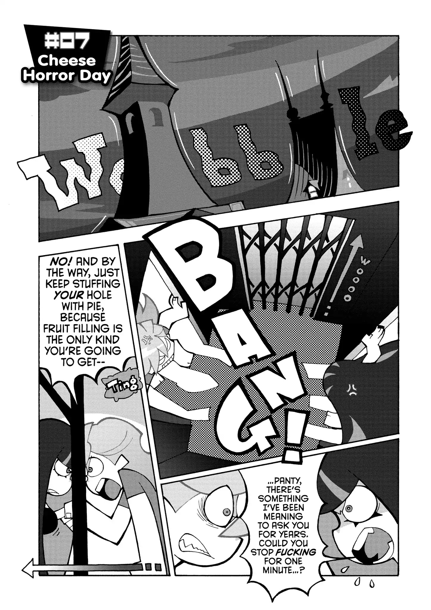 Panty & Stocking With Garterbelt - Chapter 7: Cheese Horror Day