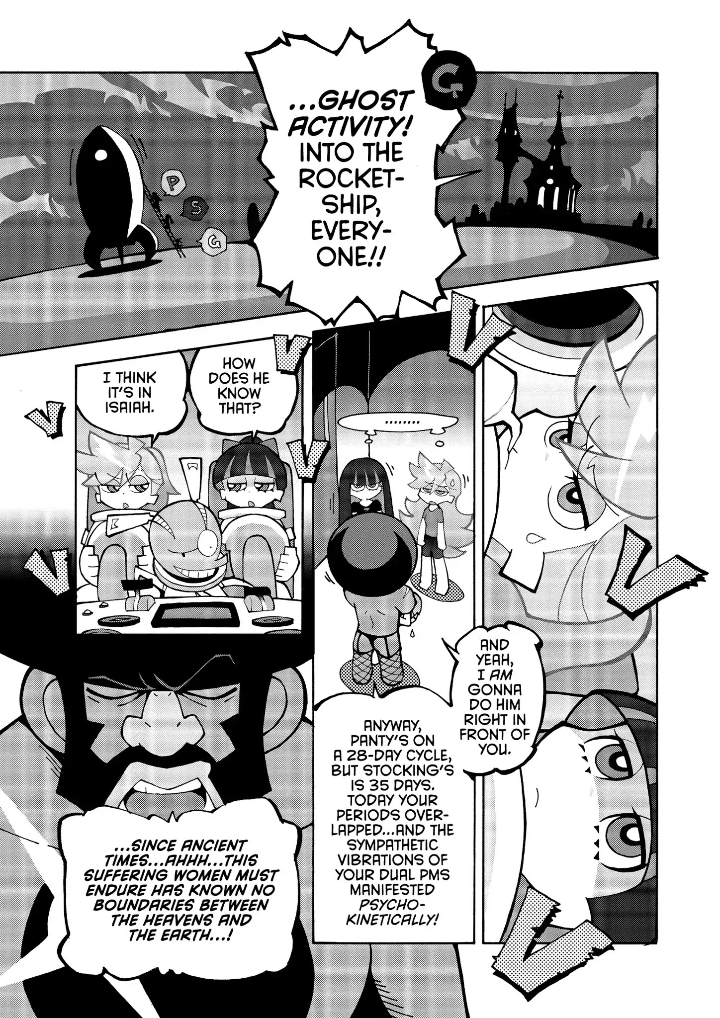 Panty & Stocking With Garterbelt - Chapter 7: Cheese Horror Day