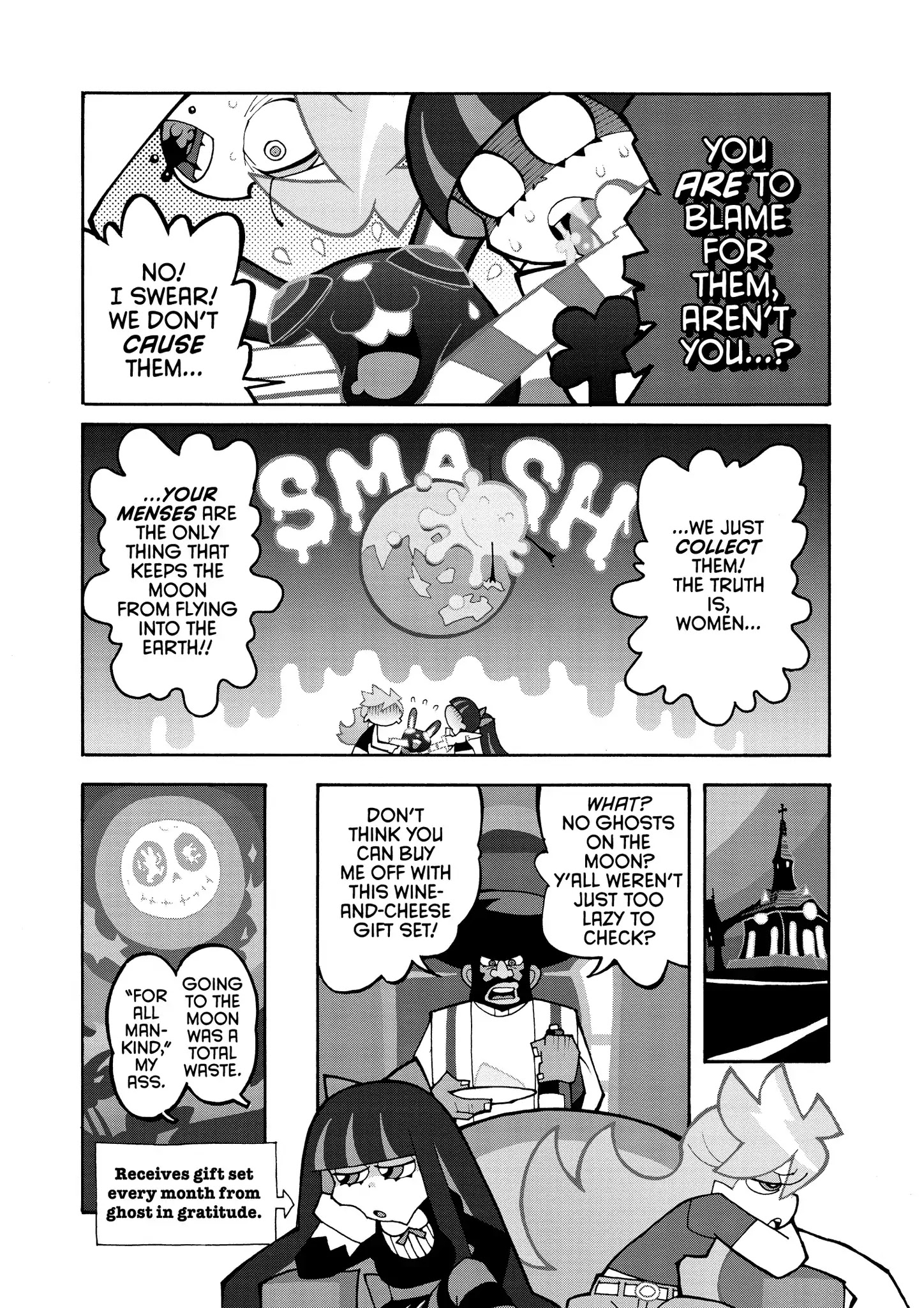 Panty & Stocking With Garterbelt - Chapter 7: Cheese Horror Day