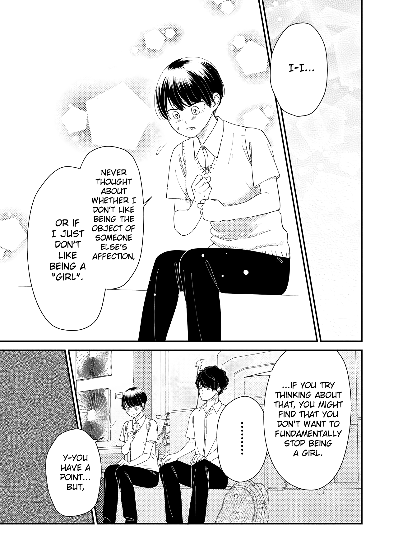 Kanojo Ni Naritai Kimi To Boku - Vol.3 Chapter 31: A Girl Or A Formless Tattoo