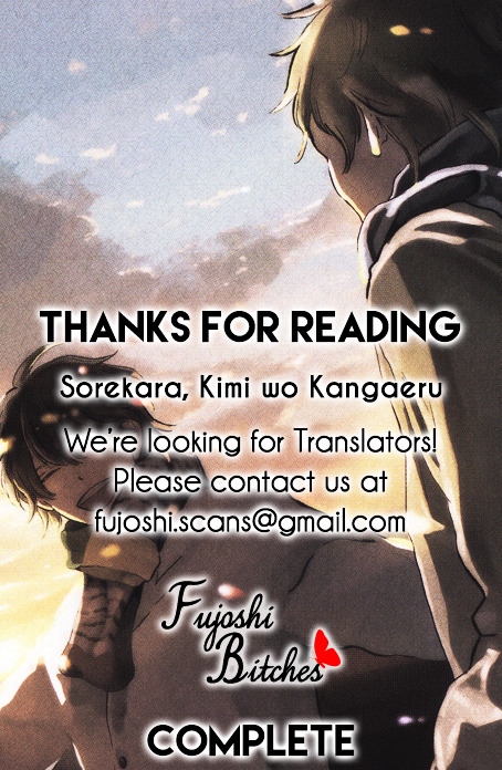 Sorekara, Kimi O Kangaeru - Vol.1 Chapter 4 : It S Darkest Before The Dawn [End]