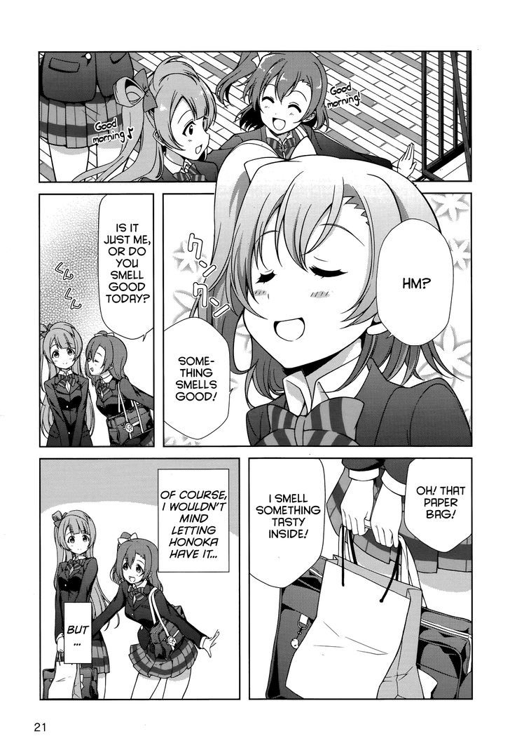 Love Live! - School Idol Diary - Honoka Kotori Umi - Vol.4 Chapter 18 : The Journey Of An Apple Pie