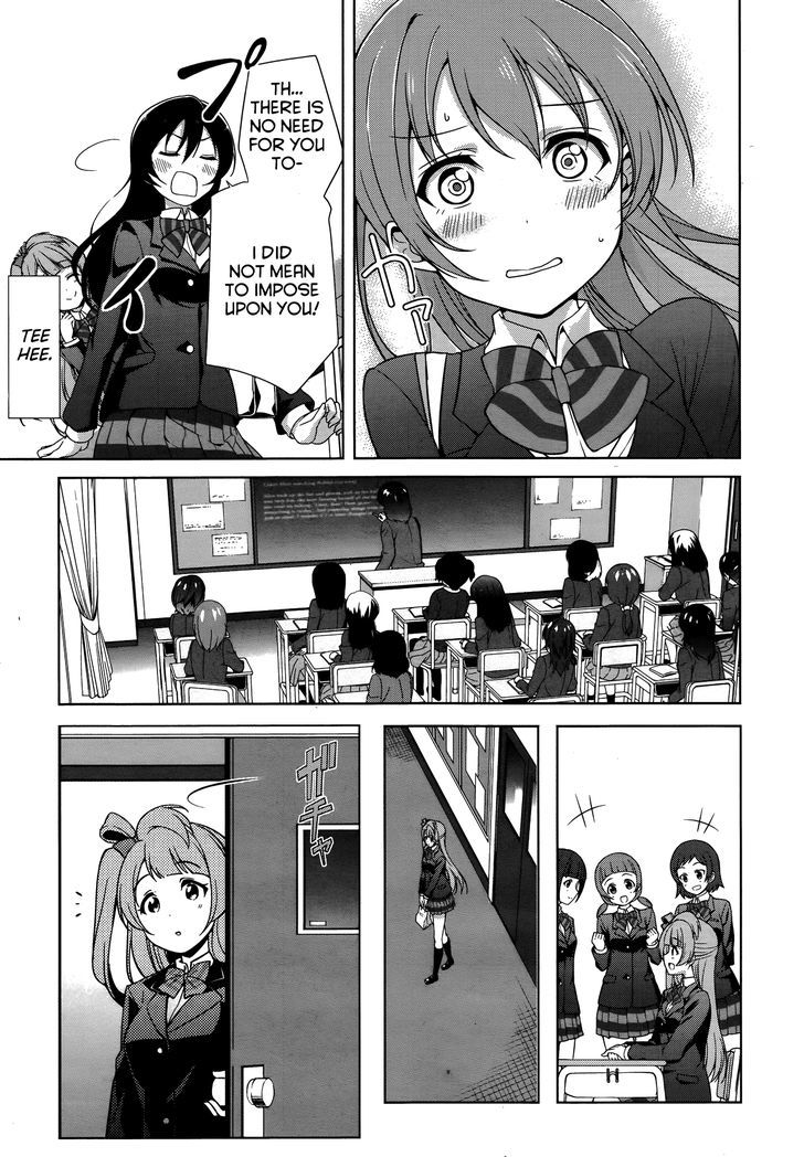 Love Live! - School Idol Diary - Honoka Kotori Umi - Vol.4 Chapter 18 : The Journey Of An Apple Pie