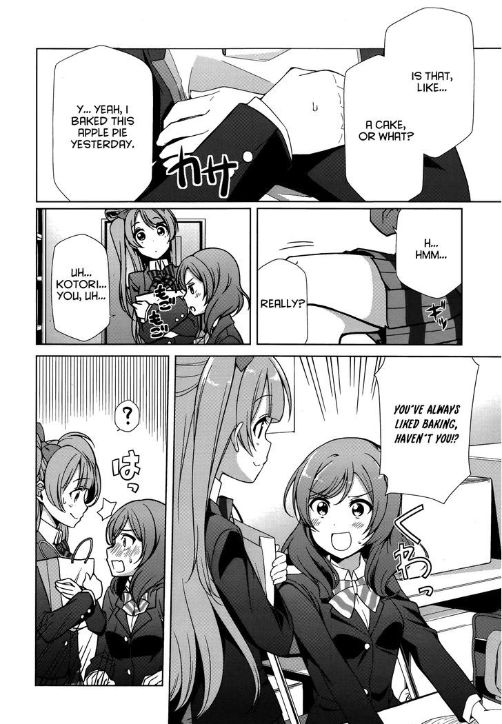 Love Live! - School Idol Diary - Honoka Kotori Umi - Vol.4 Chapter 18 : The Journey Of An Apple Pie