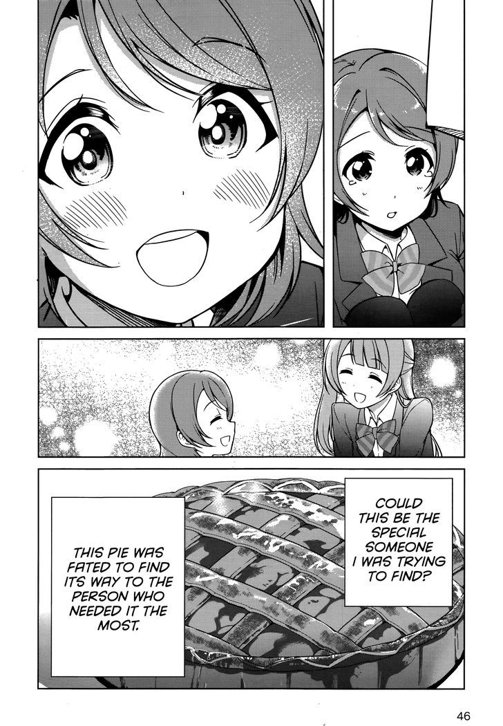 Love Live! - School Idol Diary - Honoka Kotori Umi - Vol.4 Chapter 18 : The Journey Of An Apple Pie