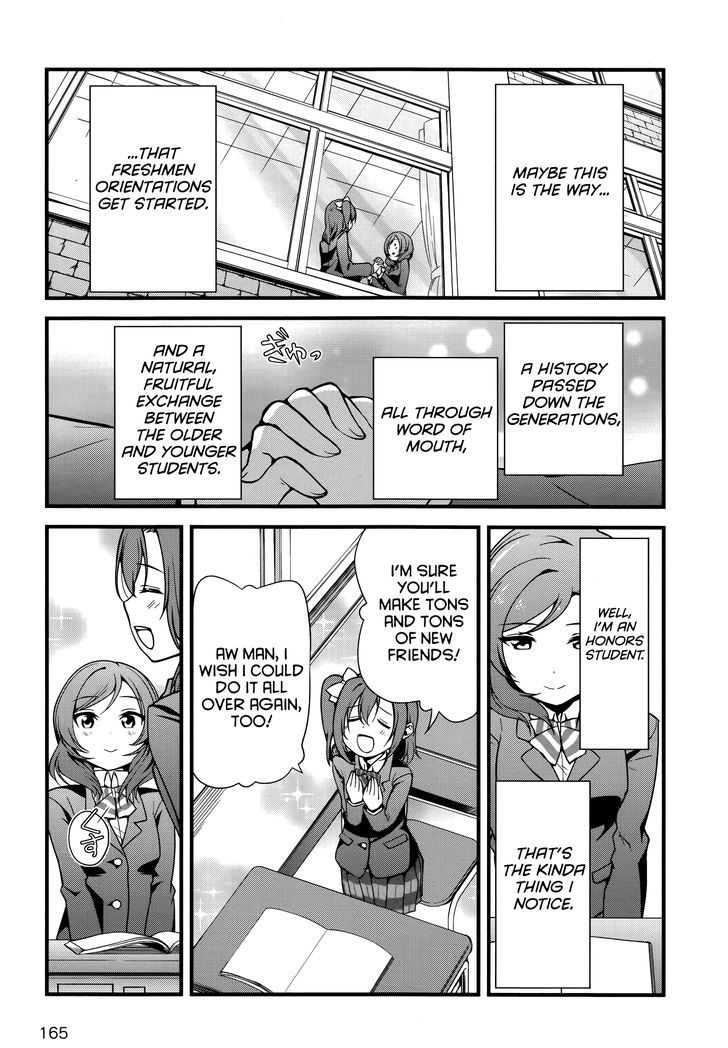 Love Live! - School Idol Diary - Honoka Kotori Umi - Vol.4 Chapter 16 : First-Years Have It Rough!