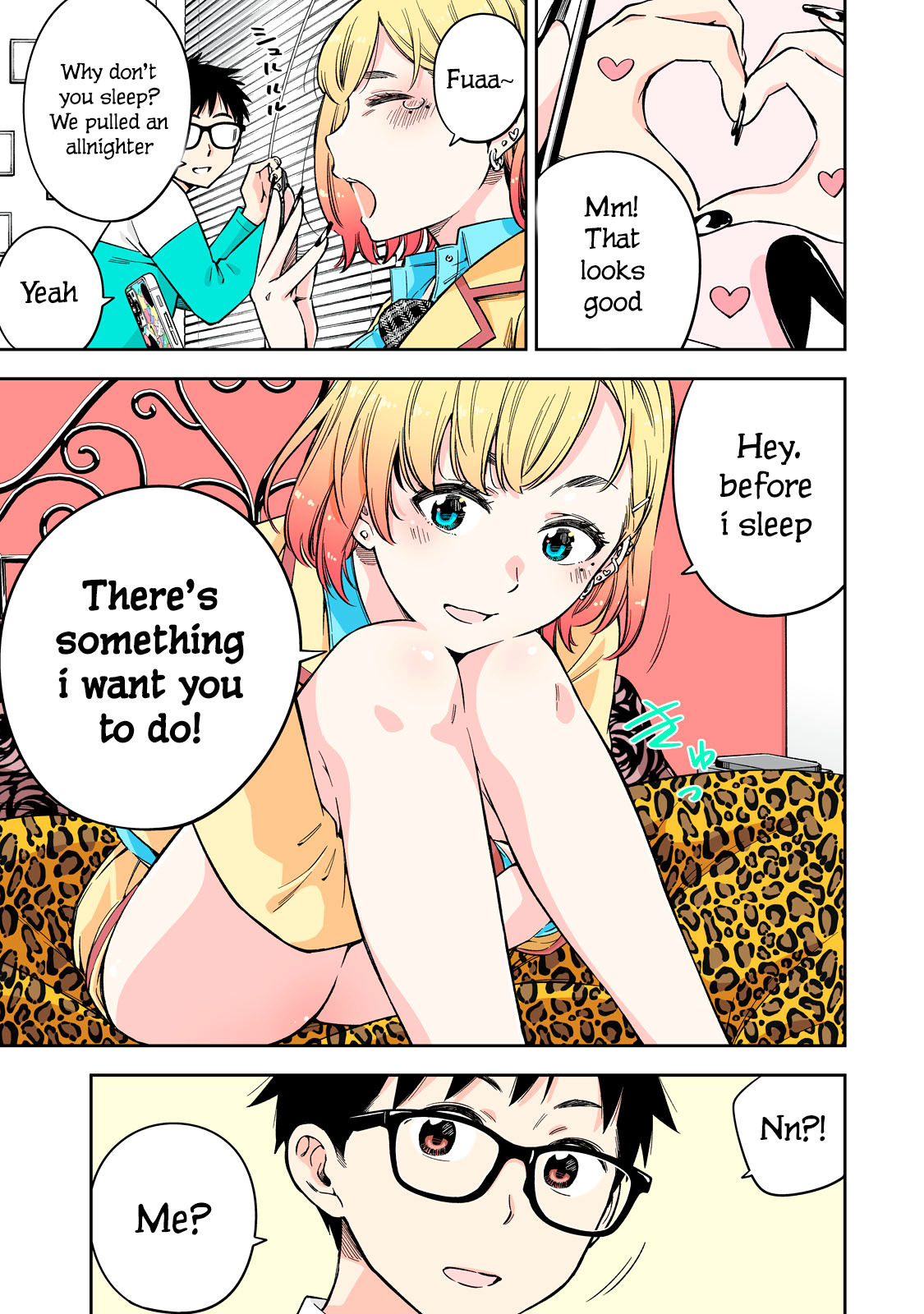 Yjk's Unusual Affection - Vol.9 Chapter 65: Gyaru Jk’s Lovey Dovey Time 2