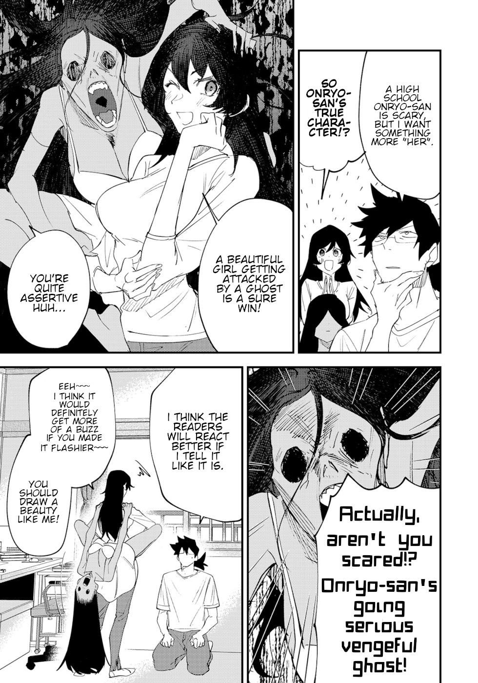 The Unpopular Mangaka And The Helpful Onryo-San - Chapter 48