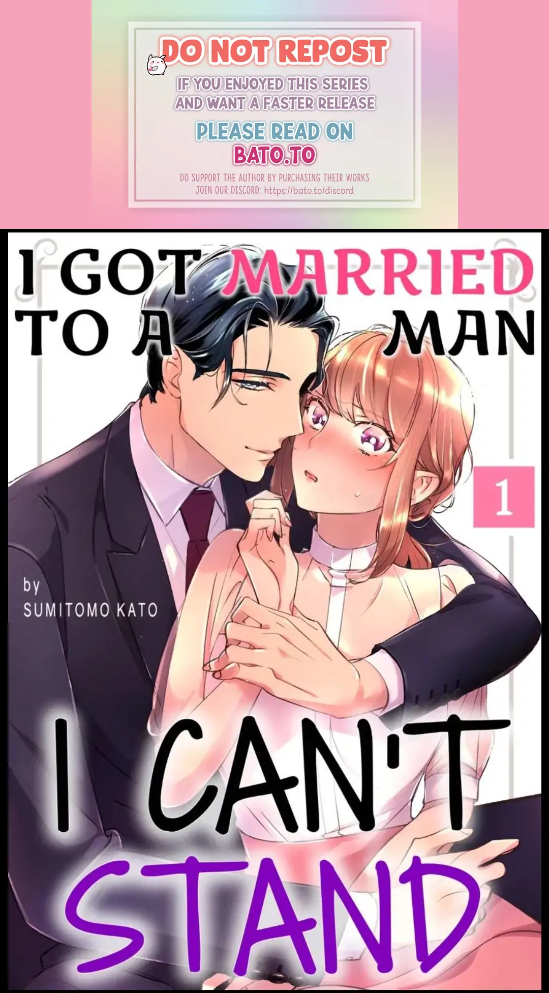 I Got Married To A Man I Can't Stand - Chapter 1