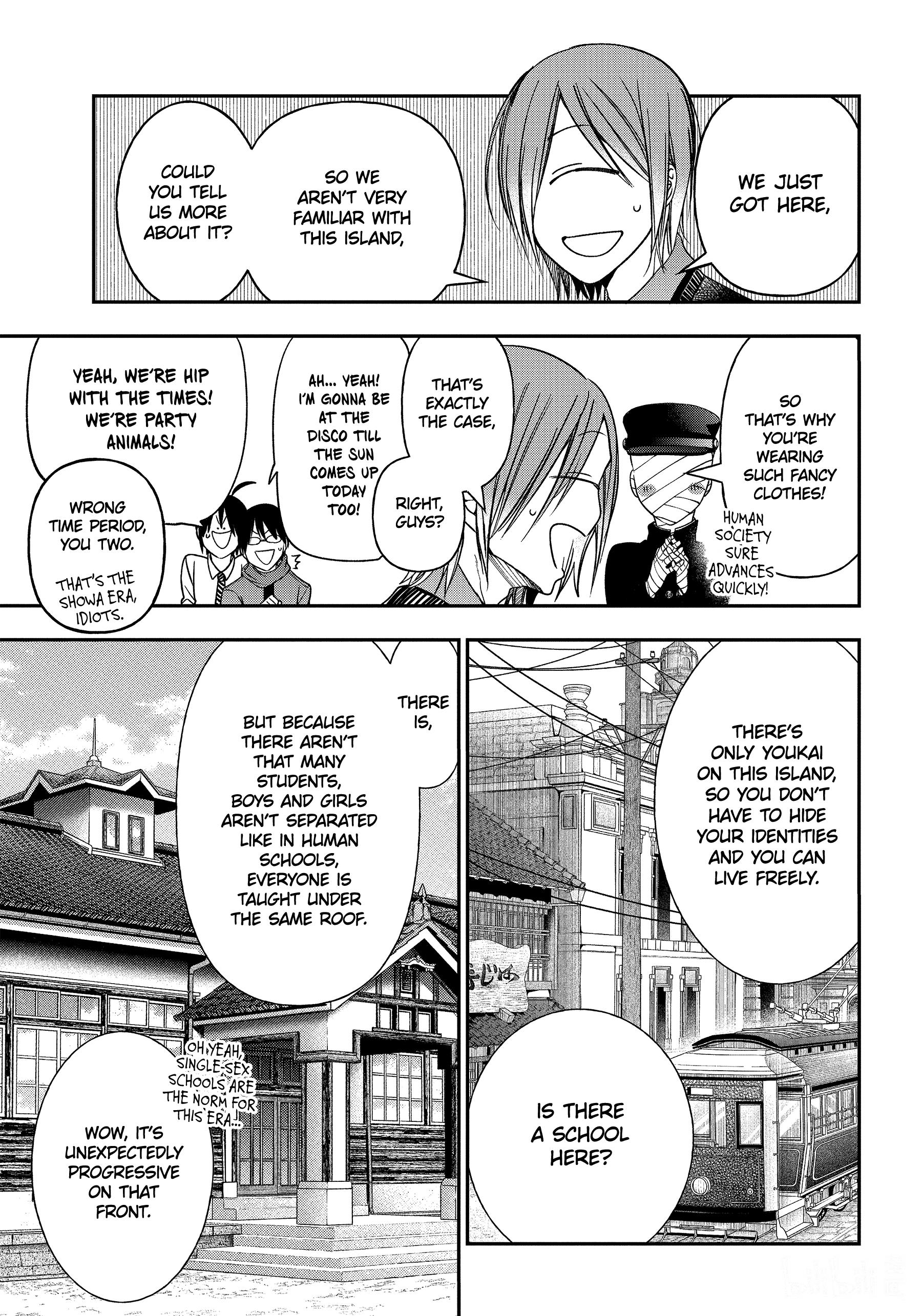 Youkai Gakkou No Sensei Hajimemashita! - Chapter 103: Meiji Romance (Part 2)