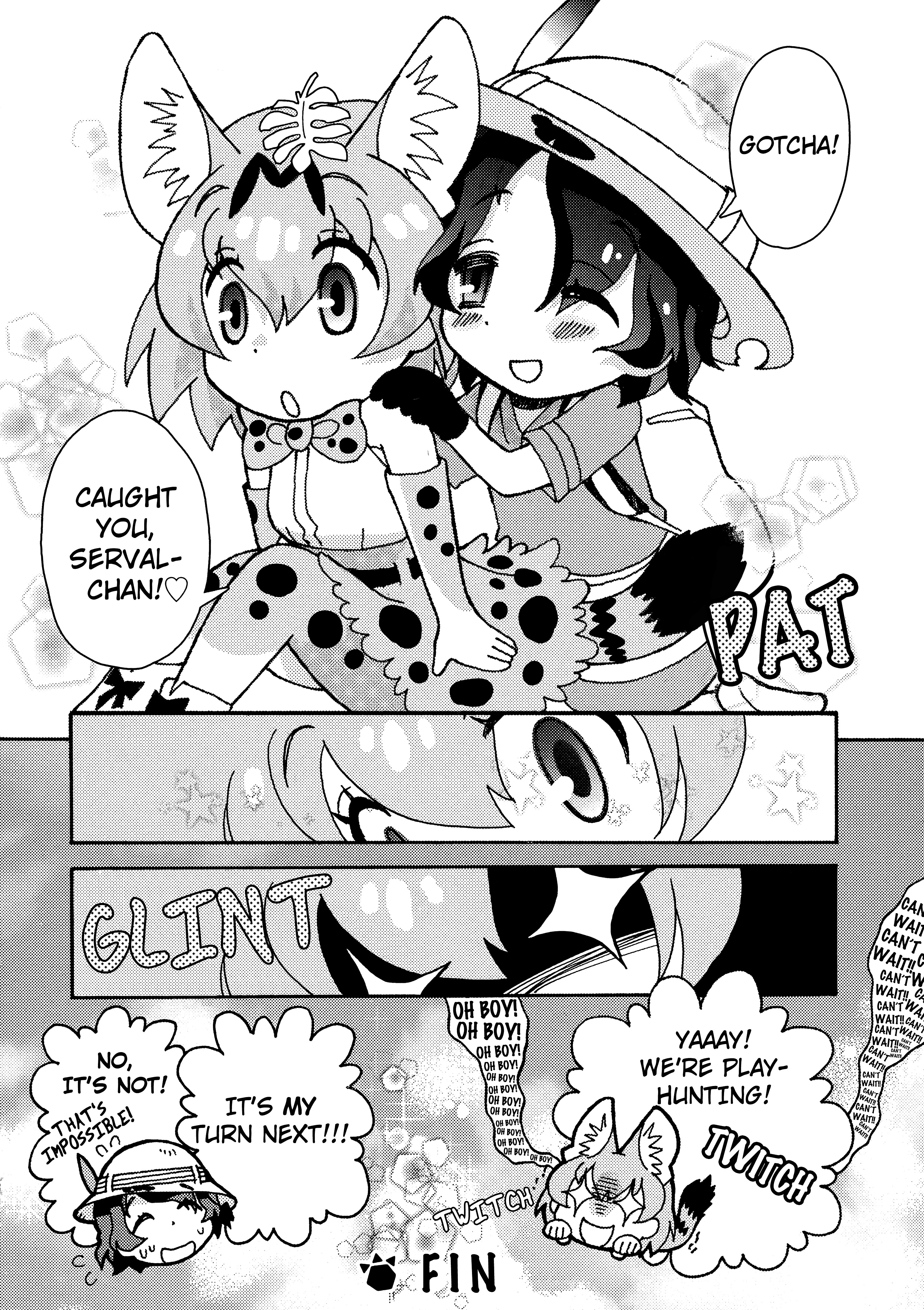 Kemono Friends Comic A La Carte Japari Park Anthology - Vol.1 Chapter 08 : "Japari Buns Are Scaaary!"