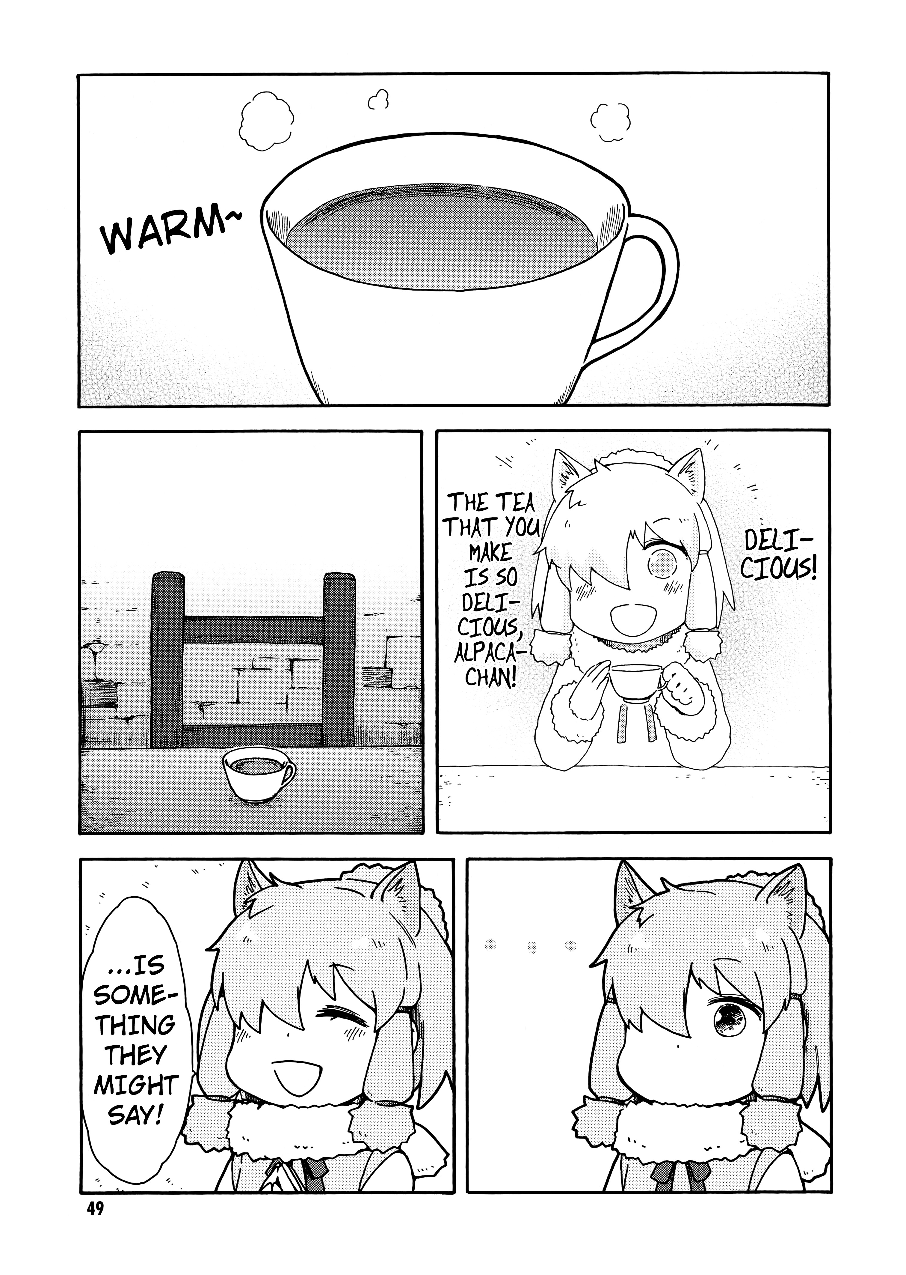 Kemono Friends Comic A La Carte Japari Park Anthology - Vol.1 Chapter 06 : "Japari Cafe Beginnings"