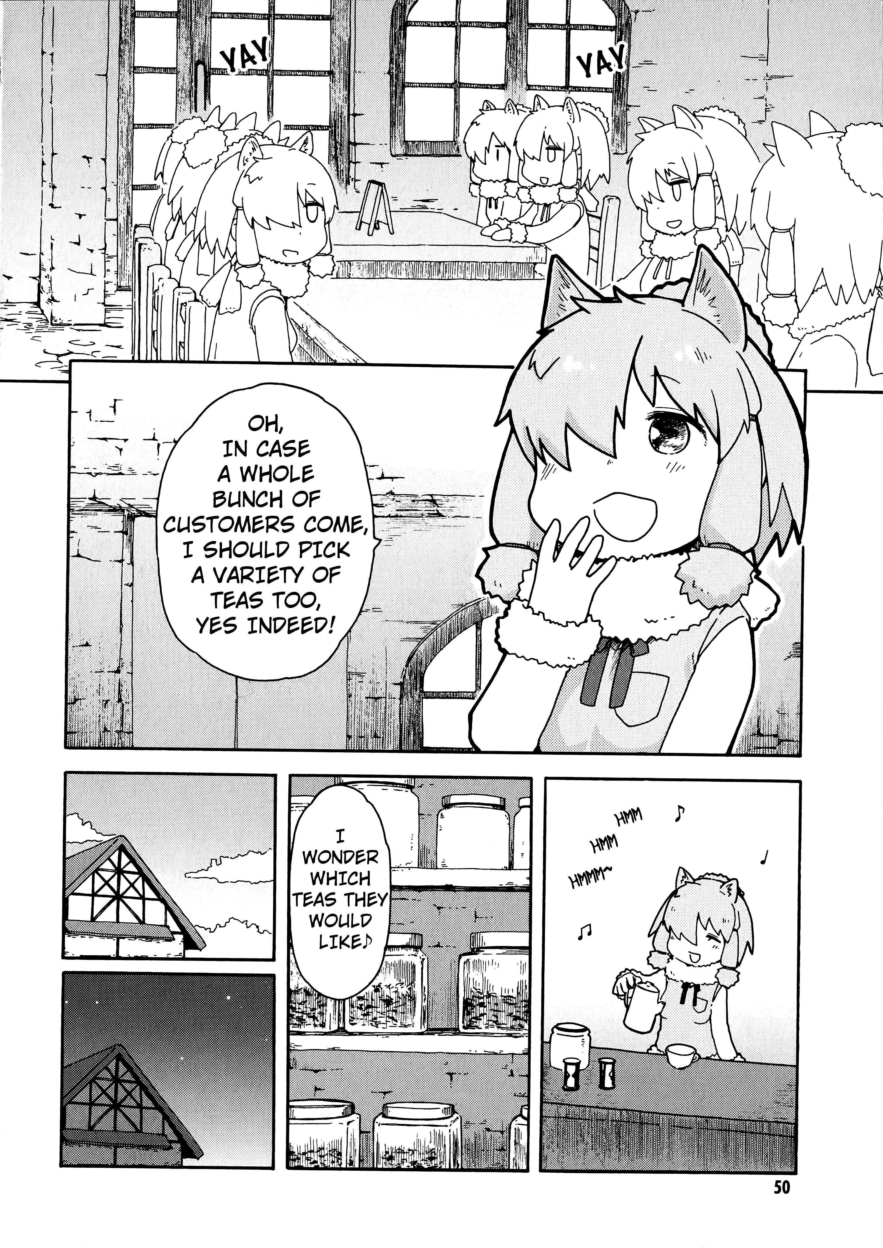 Kemono Friends Comic A La Carte Japari Park Anthology - Vol.1 Chapter 06 : "Japari Cafe Beginnings"