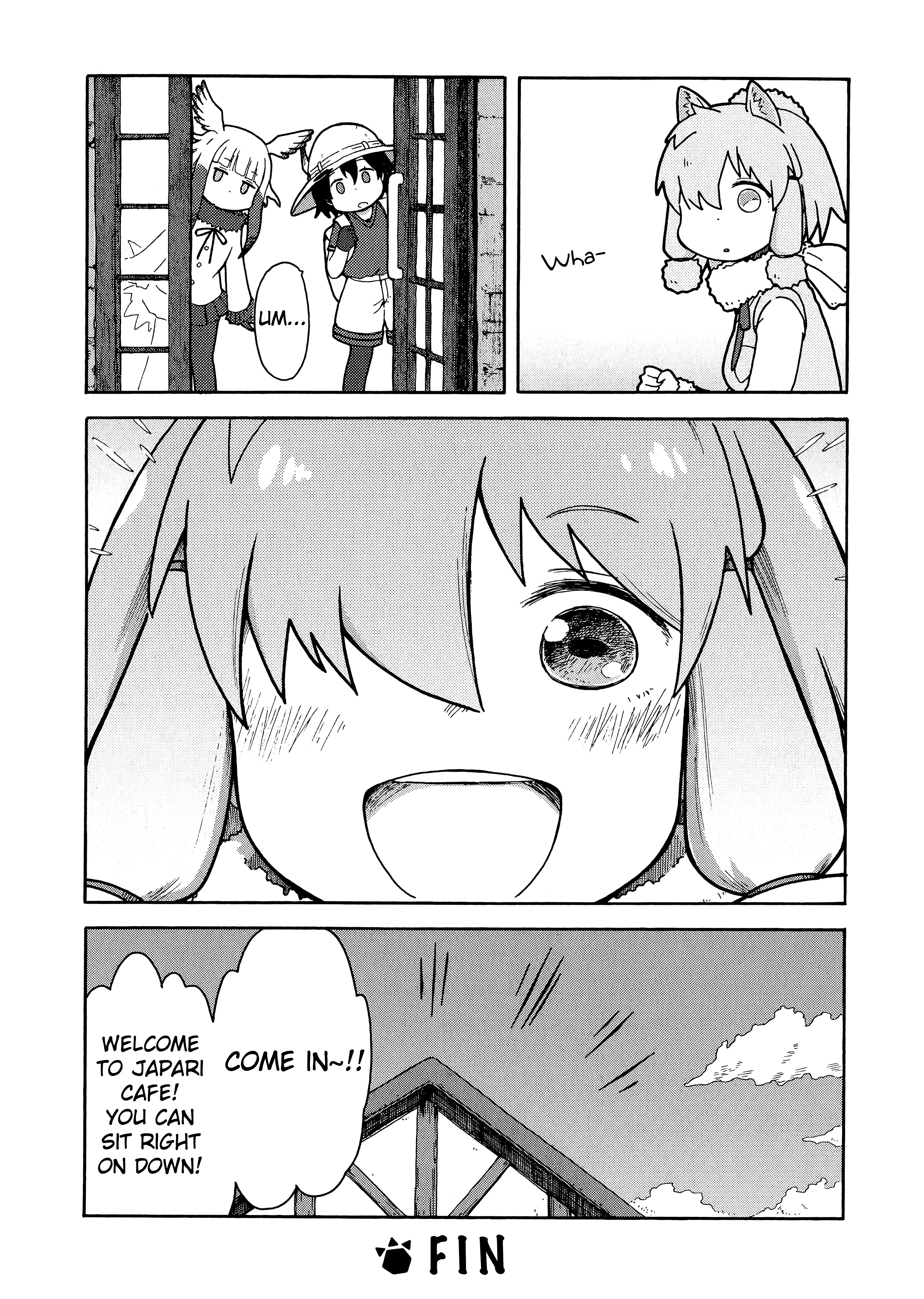 Kemono Friends Comic A La Carte Japari Park Anthology - Vol.1 Chapter 06 : "Japari Cafe Beginnings"