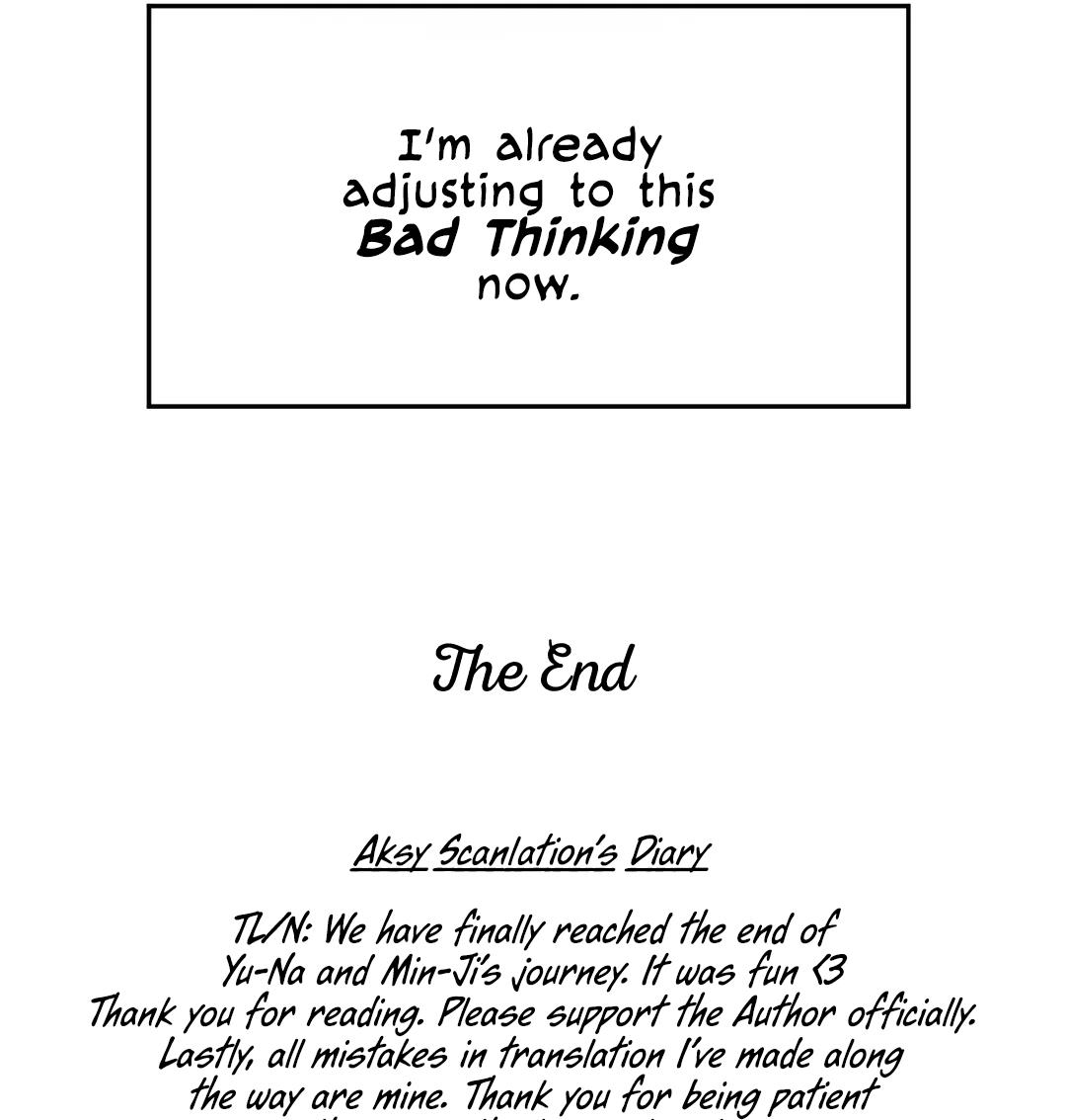 Bad Thinking Diary - Chapter 60: [End]