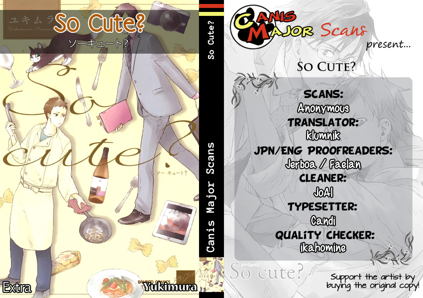 So Cute? - Vol.1 Chapter 6.5: So Be It! (Extra)