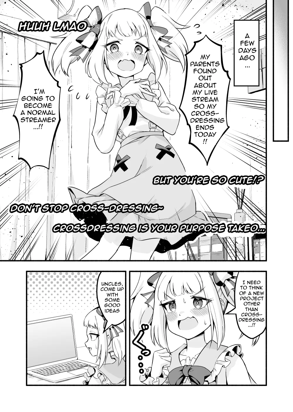 Densetsu No Otokonoko Mokkori Haishinsha - Chapter 74.5