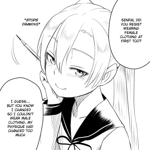 Nyotaika Homo - Chapter 5: The Tsundere Senpai And Her Black Haired Kouhai 3