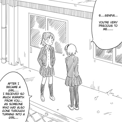 Nyotaika Homo - Chapter 2: Confession Behind The School Building