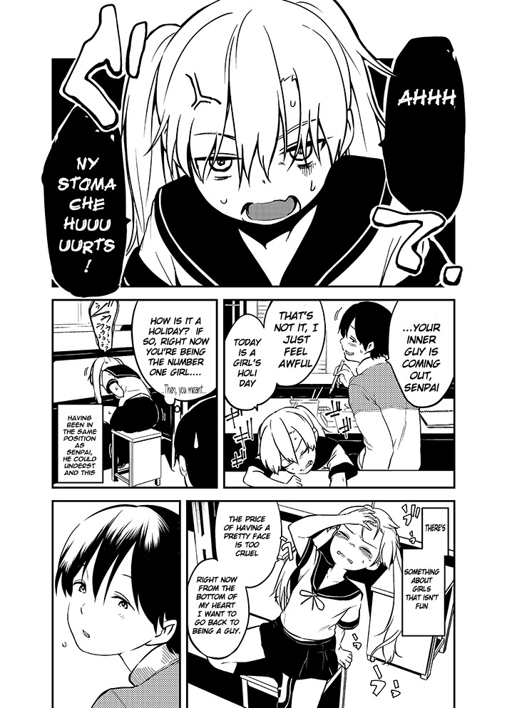 Nyotaika Homo - Chapter 7: The Tsundere Senpai And Her Black Haired Kouhai 5