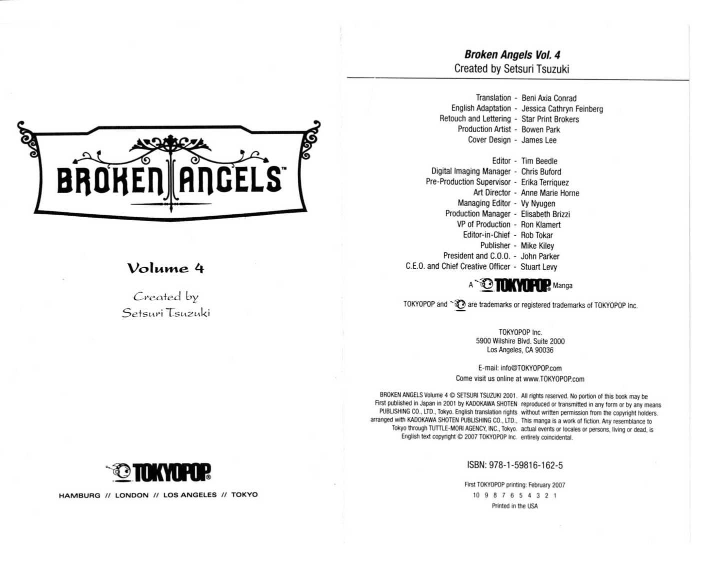 Broken Angels - Vol.04 Chapter 0