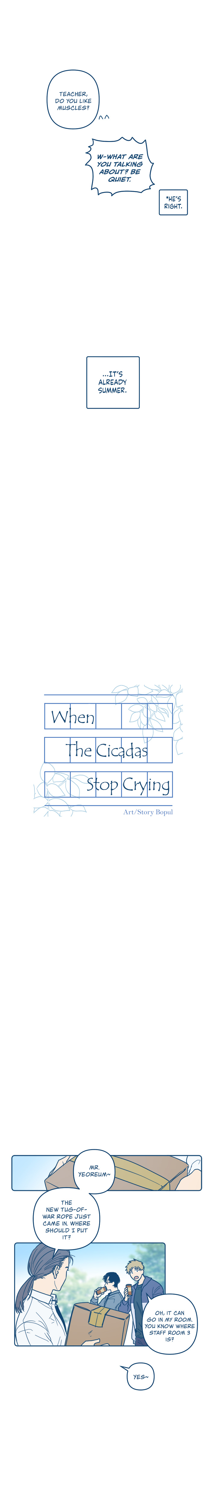 When The Cicadas Stop Crying - Chapter 3