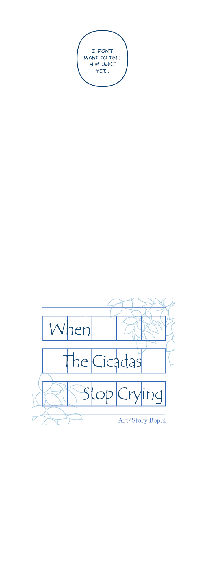 When The Cicadas Stop Crying - Chapter 3