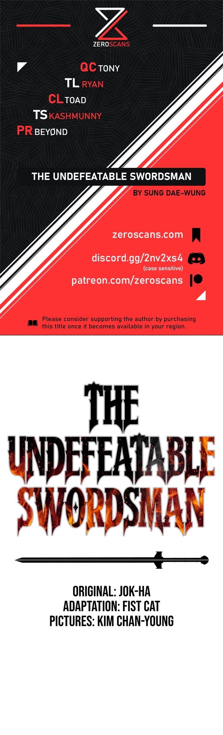 The Undefeatable Swordsman - Chapter 87