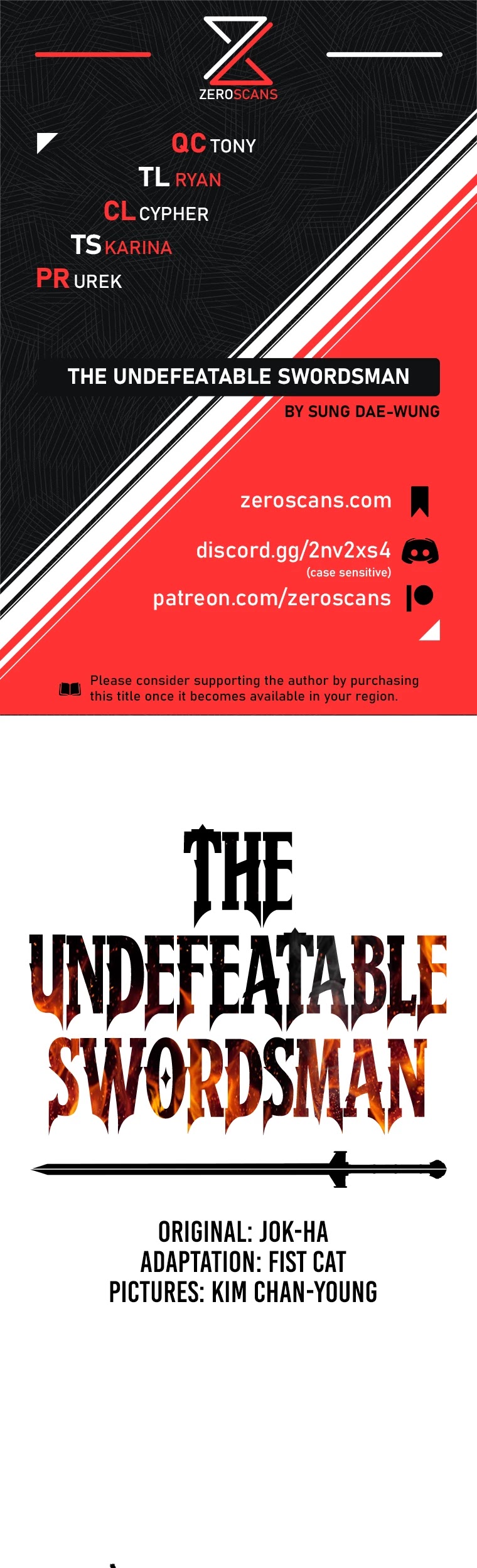 The Undefeatable Swordsman - Chapter 97