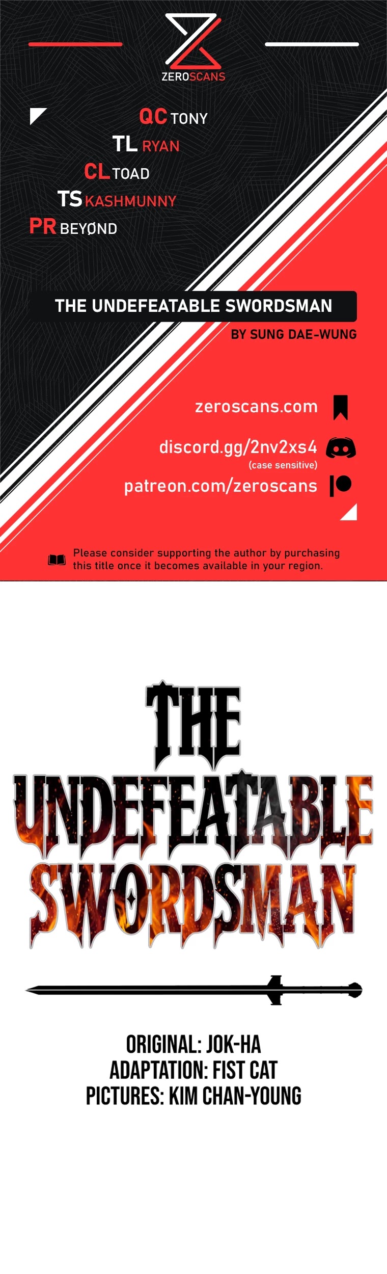 The Undefeatable Swordsman - Chapter 94